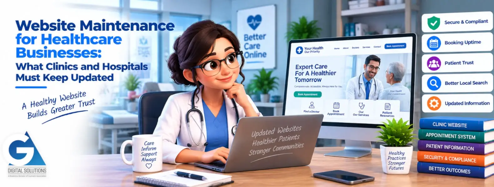Website Maintenance for Healthcare Businesses